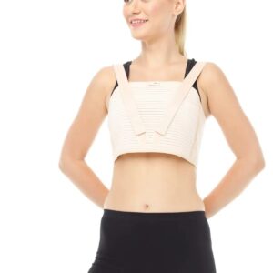 Dampigo ORX-K501 Göğüs Korsesi, esnek pamuklu kumaşlı göğüs korsesi. Kompresyon uygular, kasları destekler, şişliği önler, iyileşmeyi kolaylaştırır.